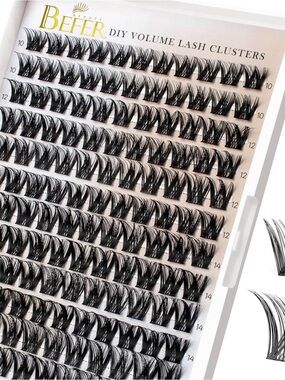 DIY Volume Lash Clusters — Black